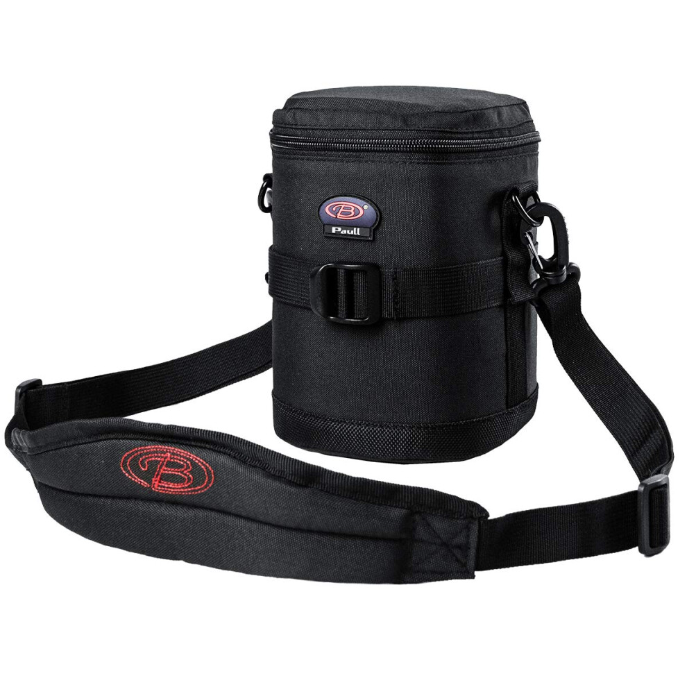Bpaull Camera Lens Case Dslr Camera Lens Bag Fits For Canon Nikon Pentax Sony Olympus Panasonic And Other Camera Lens 787446216737