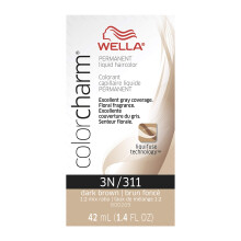 COLORCHARM Permanente flssige Haarfarbe fr Grauabdeckung 3N Dunkelbraun