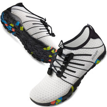 SIMARI Water Shoes for Women Men Barefoot Breathable Quick-Dry Aqua Sports Beach River Hiking Athletic Swim Surf Pool Diving Camping Must Haves Outdoo