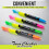 Pentel PENTEL TIPLETA TWIN CHECHER PACO DE TIPA DE CHISEL DO TIPA DO TIPA DE 12 (SLW8-GP) 5