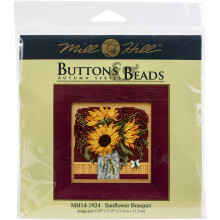 Mill Hill Counted Cross Stitch Sunflower Multi