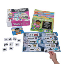 Sjov Express Phonological Awareness Games - 200 stykker filmappe spil - Alliteration Phonics and Language Games for B?rnehage Kids