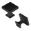 Peaha Black Knobs for Kitchen Cabinet Black Cabinet Knobs 6 Pack - PH6785BK Black Drawer Knobs Cabinet Hardware Black Knobs for Dresser Drawers 1