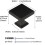 Peaha Black Knobs for Kitchen Cabinet Black Cabinet Knobs 6 Pack - PH6785BK Black Drawer Knobs Cabinet Hardware Black Knobs for Dresser Drawers 2