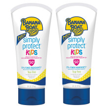 Banana Boat Kids 100% Crema Solare Minerale SPF 50 Confezione Doppia | Crema Solare per Bambini | Crema Solare per Bambini Banana Boat Crema Solare Mi