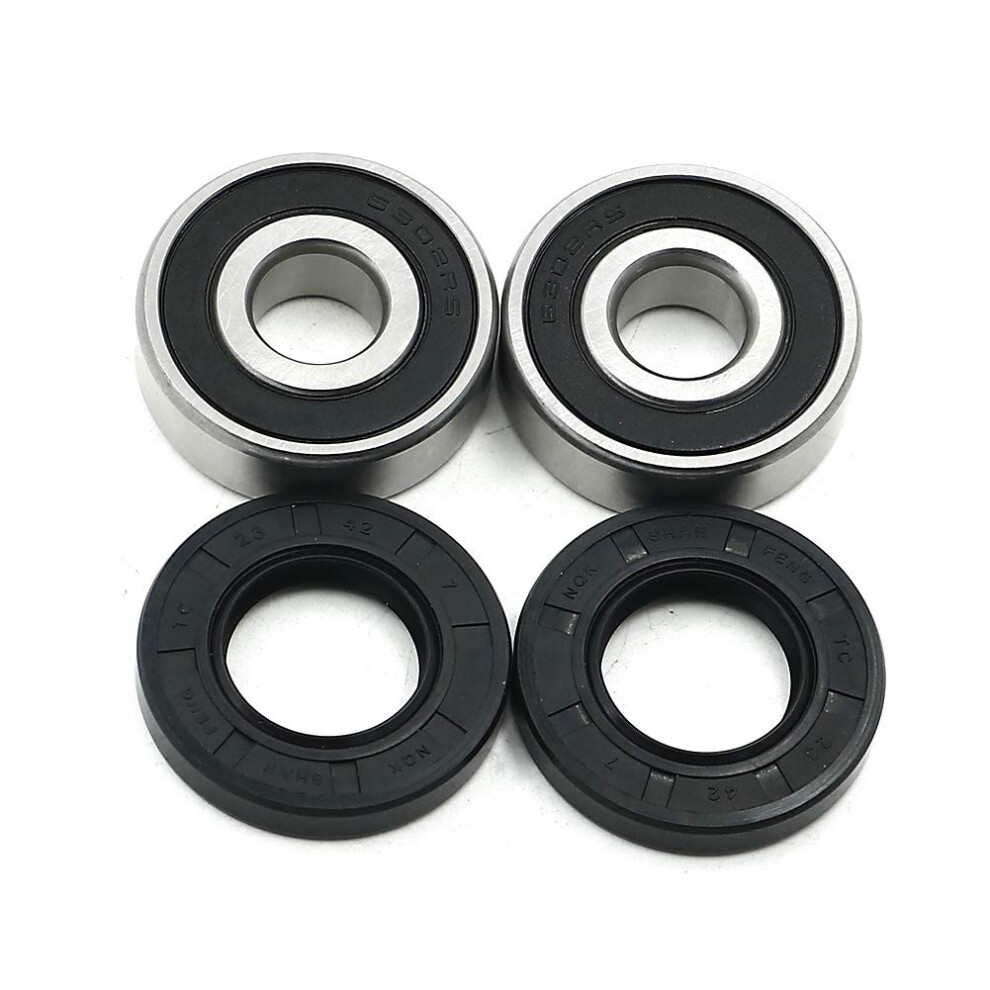 Autovic Front Wheel Bearings & Seals Kit For Honda Atc250 Atc250r Atc200 Atc110 125 Atc 125M 250 350 Big 250 No Play In The Wheel Red 680580546848
