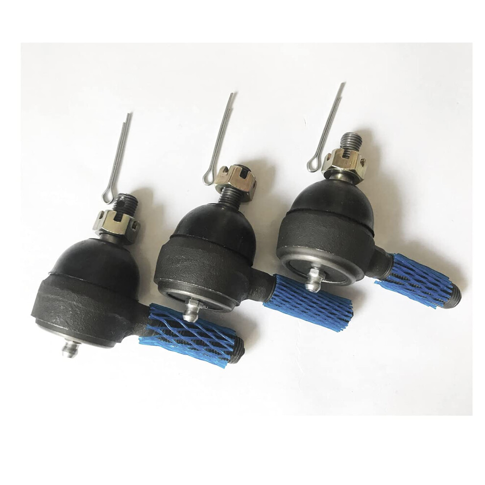 Embout de biellette de direction BeAcc Club Car avec graisseur, compatible avec les voiturettes de golf Club Car DS (1976-2008) (jeu (2 pi   ces ga