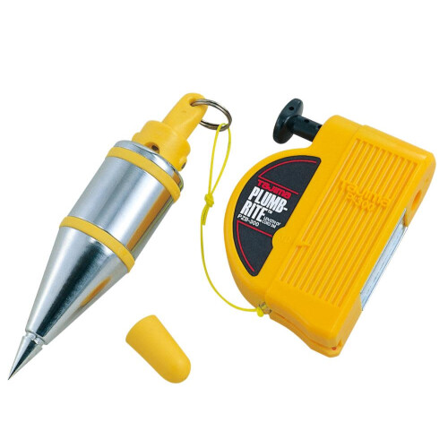 Plomada compacta y ligera Tajima Plumb-Rite de 10 oz