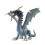 Warmtree modelo de drago realista de 6 polegadas, estatuetas de drago voador de plstico, presentes para coleo 1