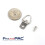 Framepac D-ring Image Image Pilers avec vis [100 pack] - (aka image suspendue quincaillerie d'image d'image d'image cintre Hangage d'image Hooks 4