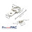 Framepac D-ring Image Image Pilers avec vis [100 pack] - (aka image suspendue quincaillerie d'image d'image d'image cintre Hangage d'image Hooks 3