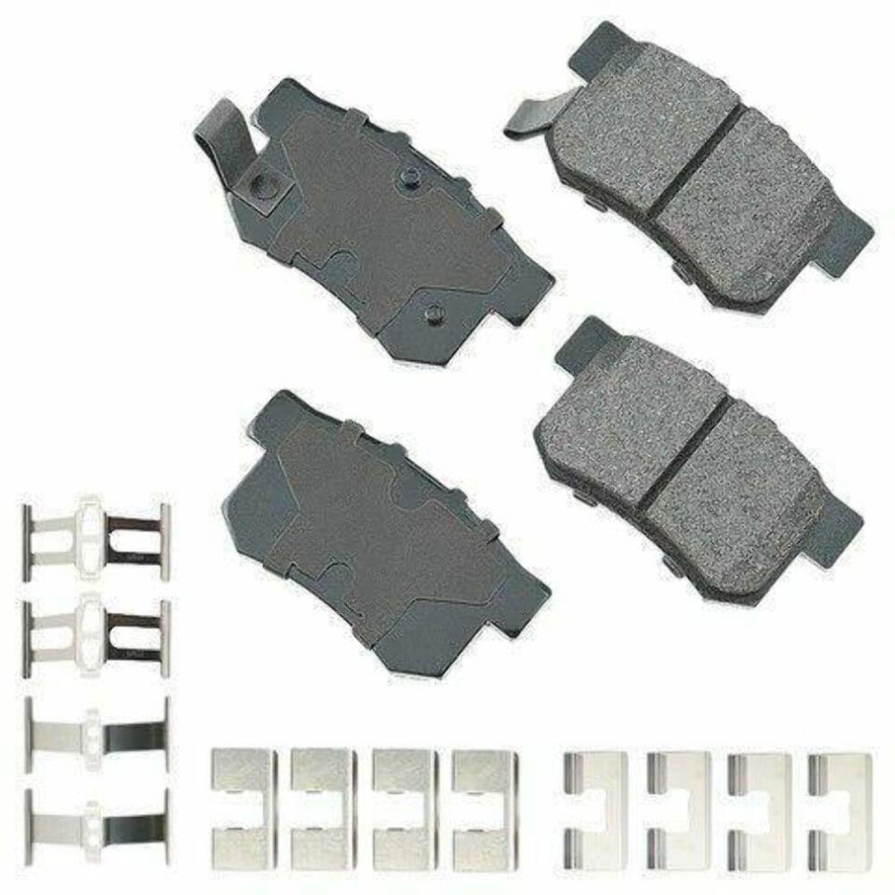 Akebono Ultra-Premium Ceramic Rear Brake Pads GREY