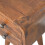 Bedside Table Wooden Extra Mini Curved Chestnut Bedside 5