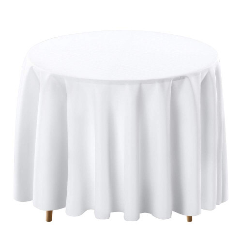 REWOMC Paquete De 12 Manteles De Poliéster De 60 X 126 Pulgadas Para Mesas Rectangulares De 8 Pies Resistentes A Las Manchas Y A Las Arrugas