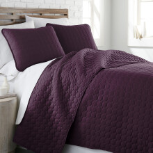 Southshore Fine Living Inc. Oversized quiltbeddengoedset Lichtgewicht zomersprei sprei 3-delig met twee bijpassende shams (98 inch breed x 98 inch la
