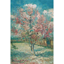 Funnybox- A rzsaszn oszibarackfa, Vincent Willem Van Gogh, 1000 darabos fa kiraks tindzsereknek s csaldoknak
