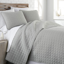 Southshore Fine Living Inc. verdimensionerade sngklder Quilt Ltt sngklder Twin XL verkast Mjuk tcke 2-delad set med en matchande Quiltad