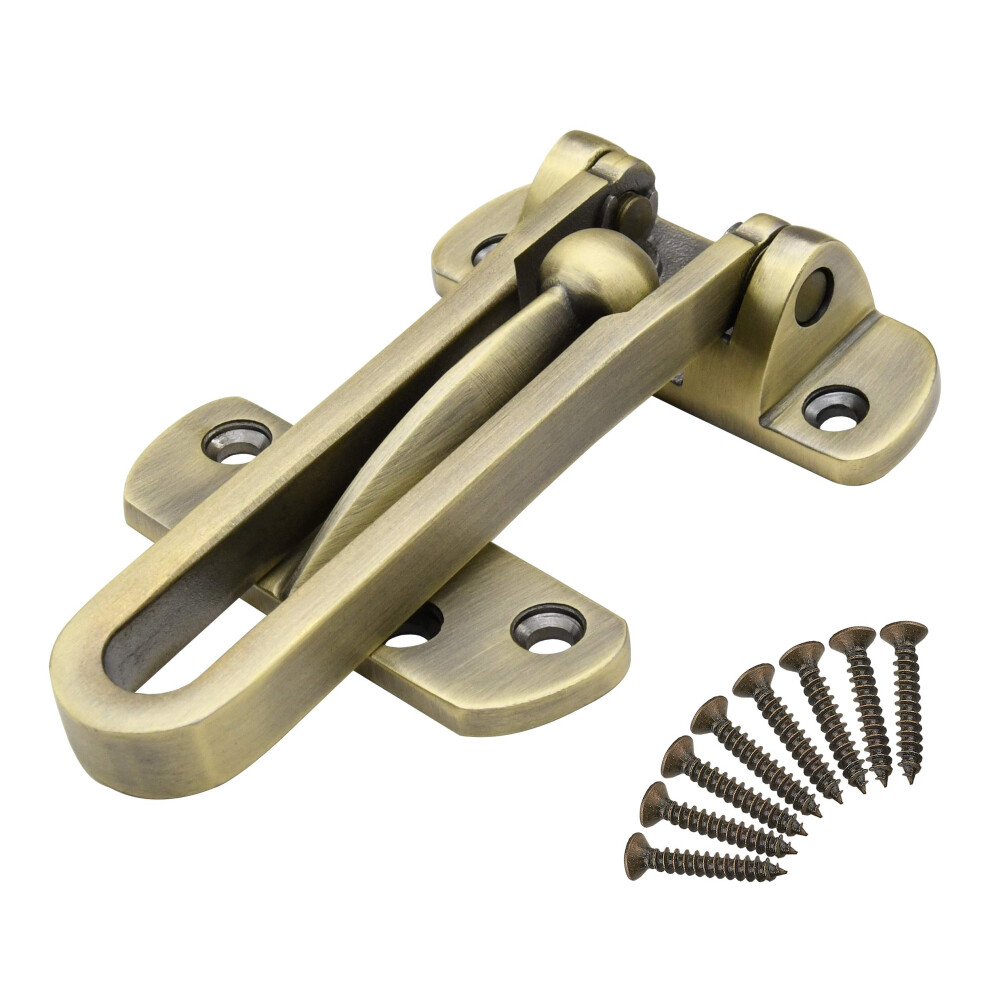 Earl Diamond Door Lock Latch For Home Security - Swing Bar Door Guard For Front And Inside Door Safety Childproof Reinforcement Door Stopper For Kids 034948681373