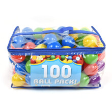 Sunny Days 100 Contadores de Bolas de Plástico Coloridas - Sem Ftalatos e BPA, Não Tóxicas