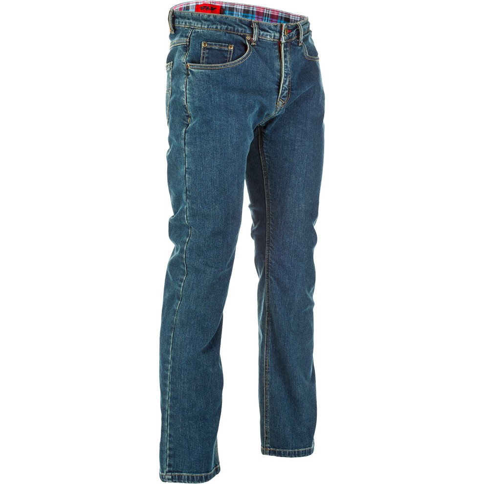Jean Fly Racing Street Resistance (36) (Bleu Oxford)