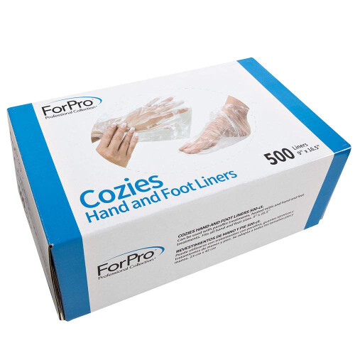ForPro Professionell Kollektion Cozies Hand- och Fotfoder, Paraffinvaxfoder 500-pack 1