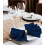 Utopia Home [Pacote de 24, Azul Marinho] Guardanapos 17x17 Polegadas, 100% Poliéster, Laváveis, Ideais para Festas 5