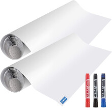 Hvidbr?t tapet hvidbr?t rulle stick p? hvide plader til v?g 1,5x11ft skr?l og stick t?r slet rulle pletbesikker super klistret klisterm?rke klist