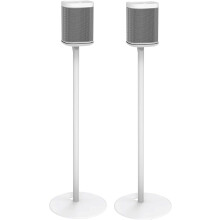ynVISION.DESIGN Bodenst   nder mit fester H   he, kompatibel mit Sonos One One SL und Play:1 Lautsprecher | 2er-Pack | YN-ONE-Paar (Wei   )