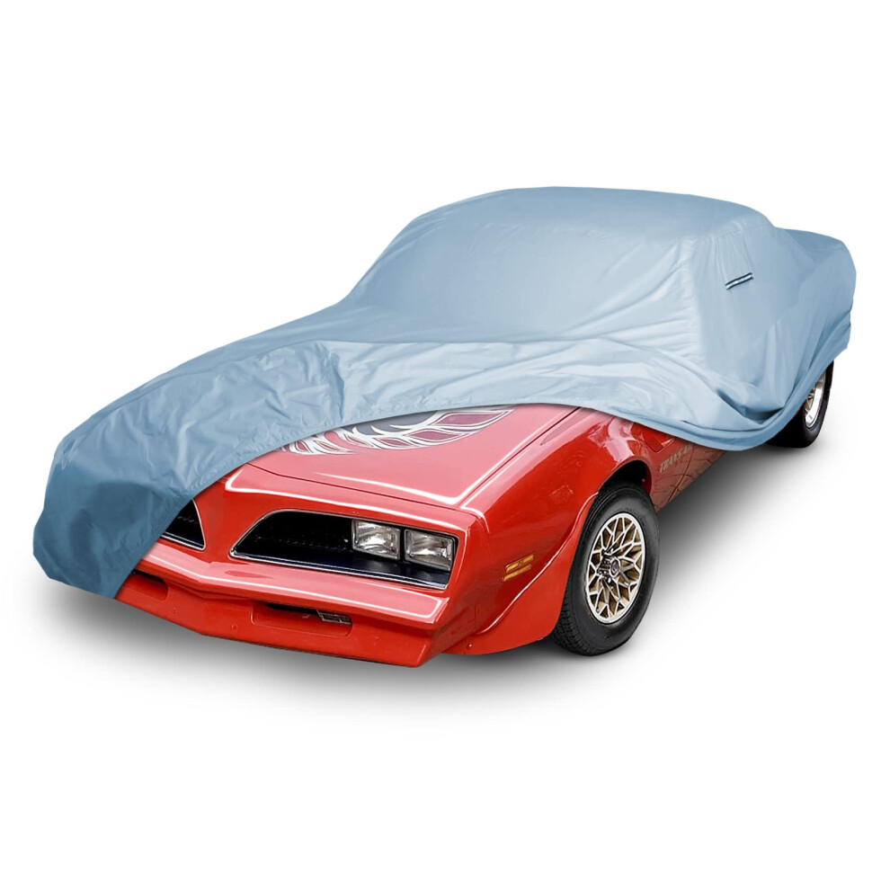 Icarcover Ma?Geschneiderte Autoabdeckung F?R Pontiac Trans Am, Wasserdicht, Allwetterschutz Gegen Regen, Schnee, Uv-Strahlung, Sonne Und Hagel, F?R Au-image