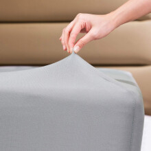 Fitted Sheet- COSMOPLUS Full Fitted Sheet Only(No Flat Sheet or Pillow Shams) 4 Way Stretch Micro-Knit Snug Fit Wrinkle Free for Standard Mattress and