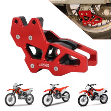 Anxin Motorcykelkedjeguide Guard Protector CNC fr CRF150F 2003-2009 2012-2017 CRF230F 2003-2017 2019 CRF250F 2019-2023 Dirt Pit Bike Red