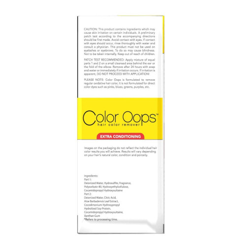 Color Oops Haarfarbenentferner, extra pflegend (2 Stck) 2