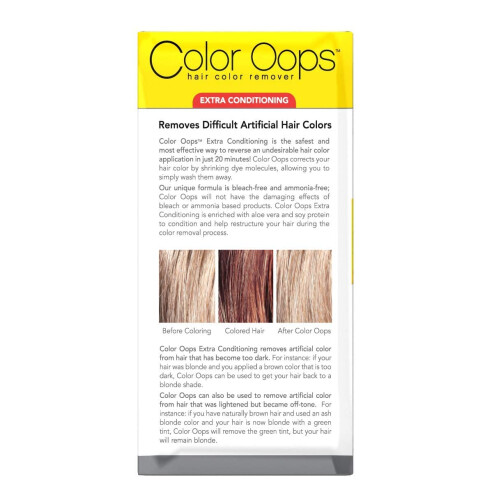 Color Oops Haarfarbenentferner, extra pflegend (2 Stck) 1