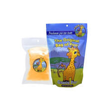 Den originale taske med poo giraff poop (orange bomuld slik) til nyhedspoop gag gaver