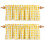 Aiking Cortinas de Janela - 2 Painéis de Estampa Xadrez para Cozinha com Bolso para Varão de 2.5 polegadas (56x14 polegadas) 1