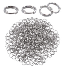 Inele de mpar?ire metalice 500 buca?i 6 mm inele de salt dublu cu bucla rotunda conectorul cu inele cu lan?uri mici pentru bijuterii DIY facnd