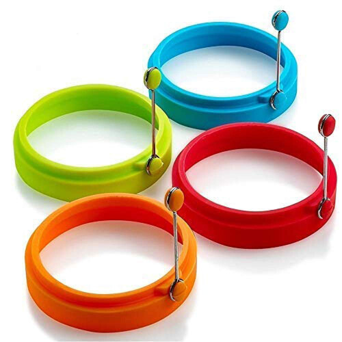 Anneaux d'oeuf d'oeuf en silicone moly