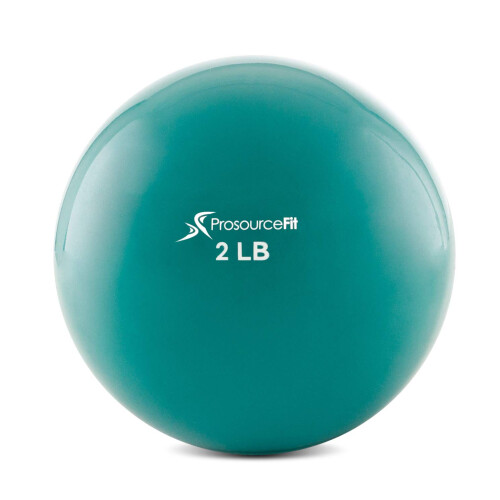 Bolas de Exercício Pesadas ProsourceFit para Pilates e Treino de Força, 2 lb a 8 lb