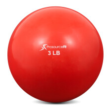 Palle da allenamento tonificanti ProsourceFit con pesi per Pilates, Yoga, allenamento della forza e fisioterapia, da 2 a 8 libbre, con codice colore