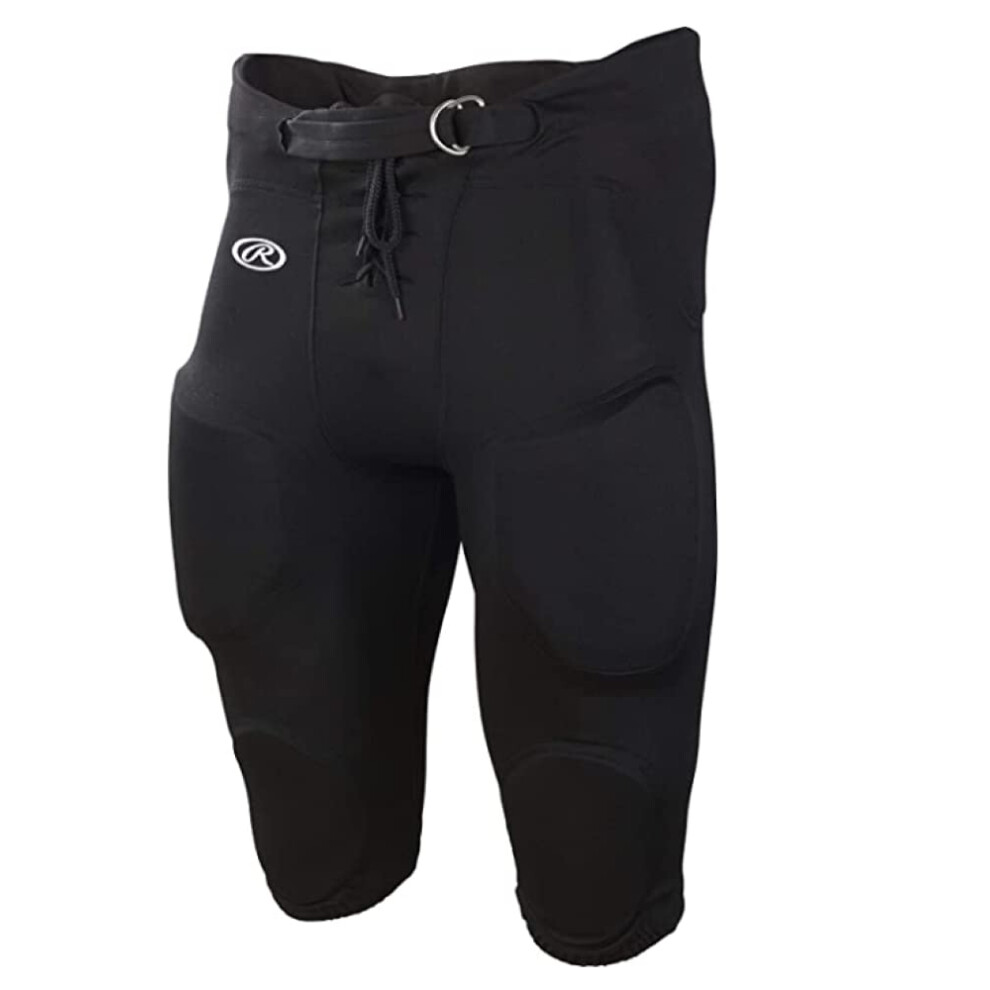 Rawlings | Adult Game/Practice Football Pants Black Large