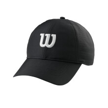 WILSON Ultralight Tennis Cap - Svart