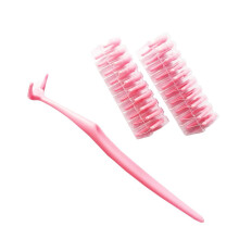 Artibetter Genanvendelig Floss Holder Dental Flosser h?ndtag 20 Refill Heads (Pink)