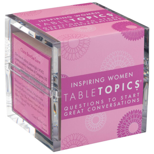TableTopics Εμπνευσμένες Γυναίκες - 135 Κάρτες Συνομιλίας με Εμπνευσμένα Αποφθέγματα 1