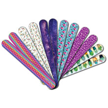New8Beauty Emery Board Colorful (12-Pack) - Nail Spa Party Favors Supplies - Best Stocking Stuffers Gift for Girls Women Kids Mom Girlfriend - Ma