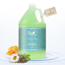 1-Shoppe Terra Pure Eco Botanics termszetes sampon nyers mzzel s fehr teval | Gallon Jug tmeges piperecikkek Airbnb nyaralkhoz s otthoni frd