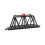 BACHMANN Bachmann Trains - E-Z Track Blinking Bridge - N Scale (44873) Cern mal 1