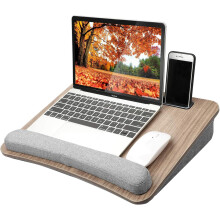 Prenosn stolek na notebook HUANUO s poltrem pro notebook Hod se na notebook s hloprckou a 15,6 palce s protiskluzovm proukem a lonou funkc
