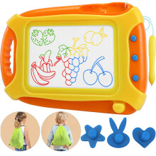Toddler Toys Magnetic Board Magentic Drawing Doodle Board for Toddlers Etch Travel Size Writing Painting Sketch Kids Toys for 3 4 5 Year Old Girls Boy