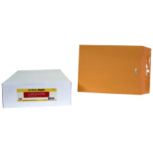 Skol Smart Kraft-kuvert med ls 10 x 13 tum Paket med 100 stycken