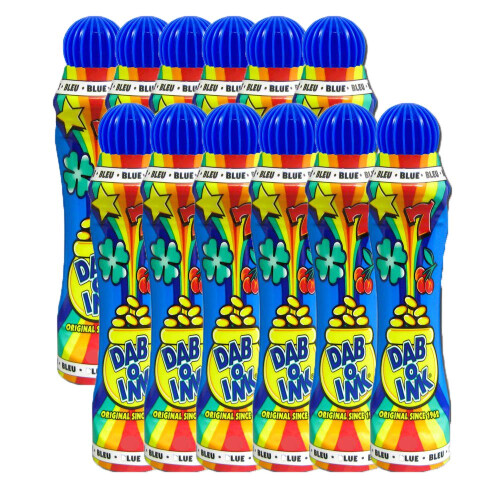 Dab-O-Ink Bingo Dauber 3oz Δώδεκα (Μπλε)